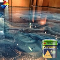 Cm-104 Metallic Epoxy Paint Ab Glue for 3D Floor and Table Top Coat